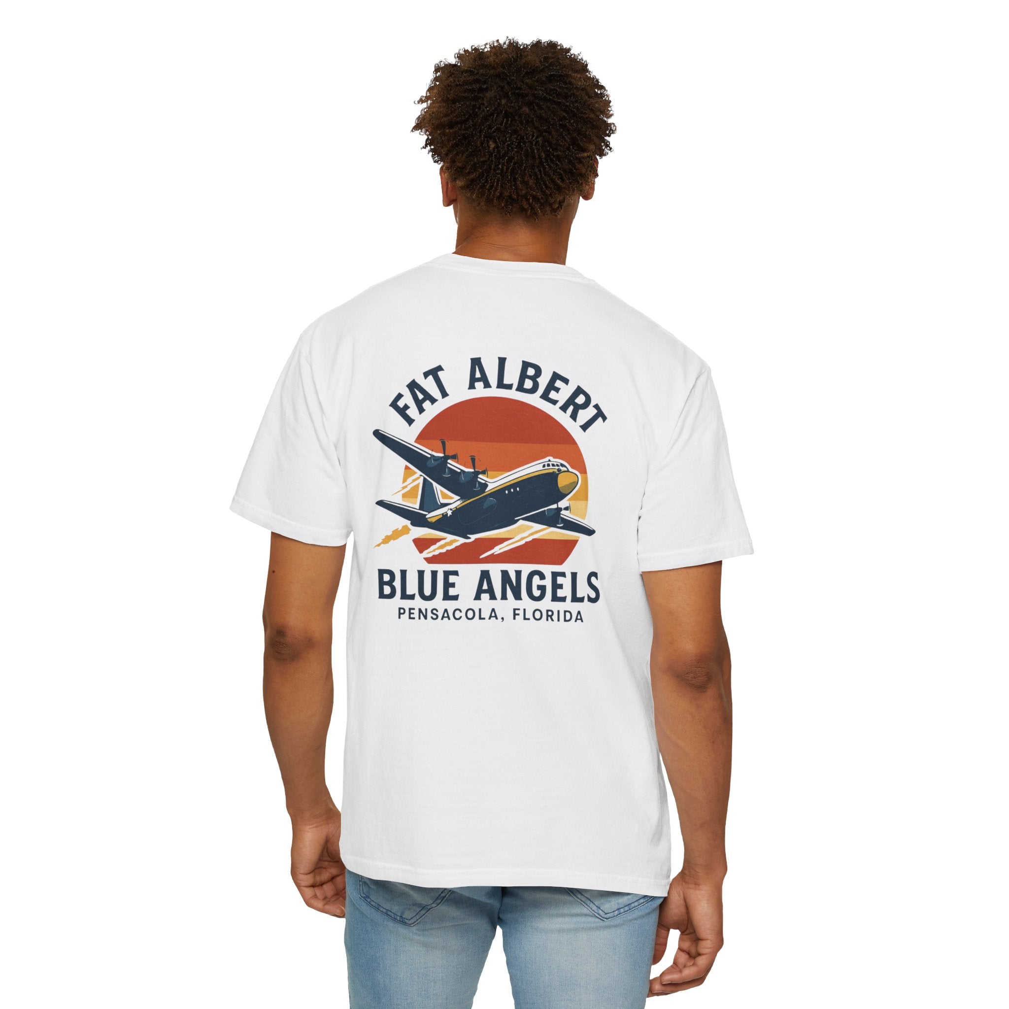 Fat Albert Blue Angels T-shirt, Vintage Airplane Tee, Aviation Gift, Unisex Graphic Tee, Aeronautics Apparel, Flight Enthusiast Shirt