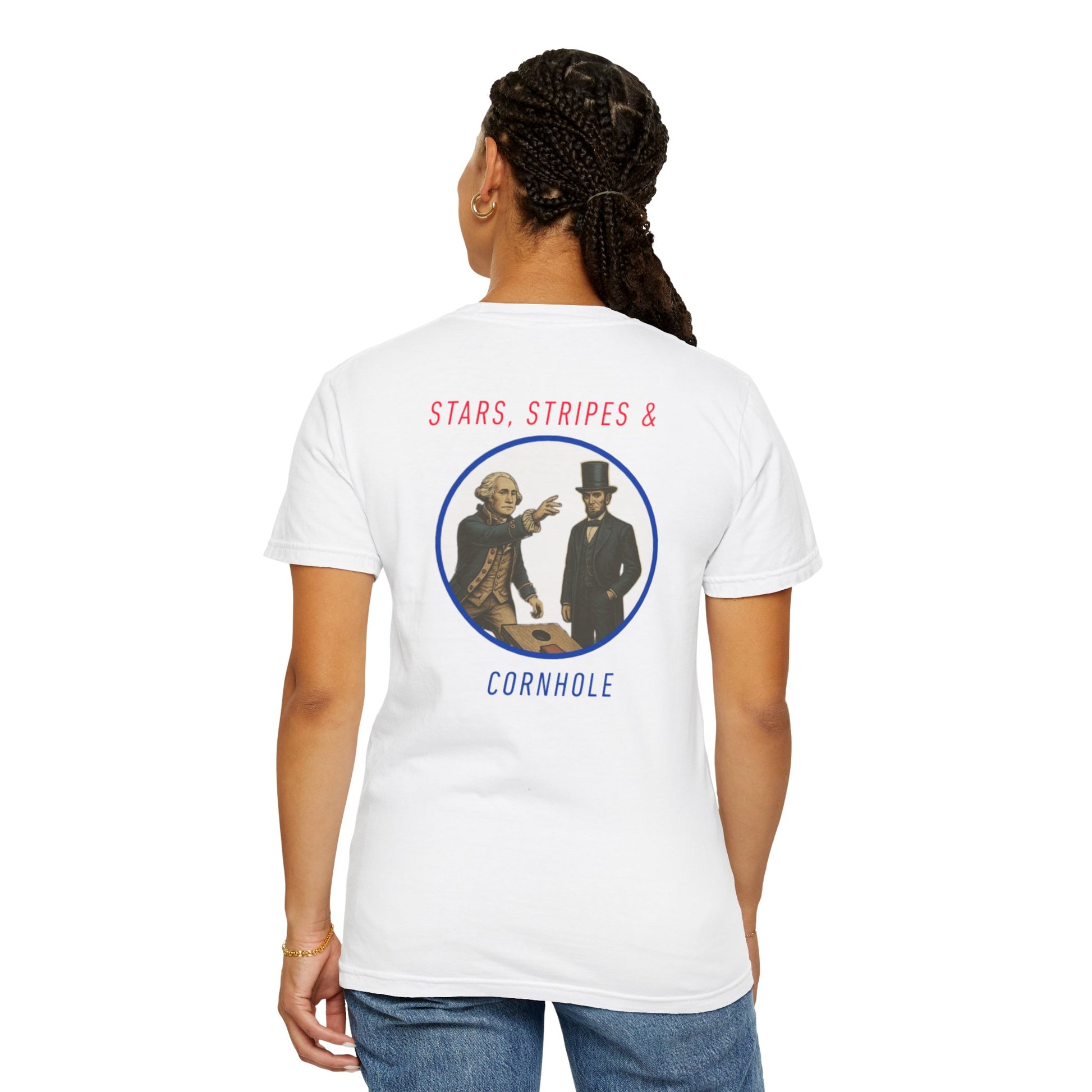 Stars, Stripes & Cornhole T-Shirt