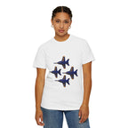 Unisex T-shirt Blue Angels Diamond 4 Front Logo - No Text