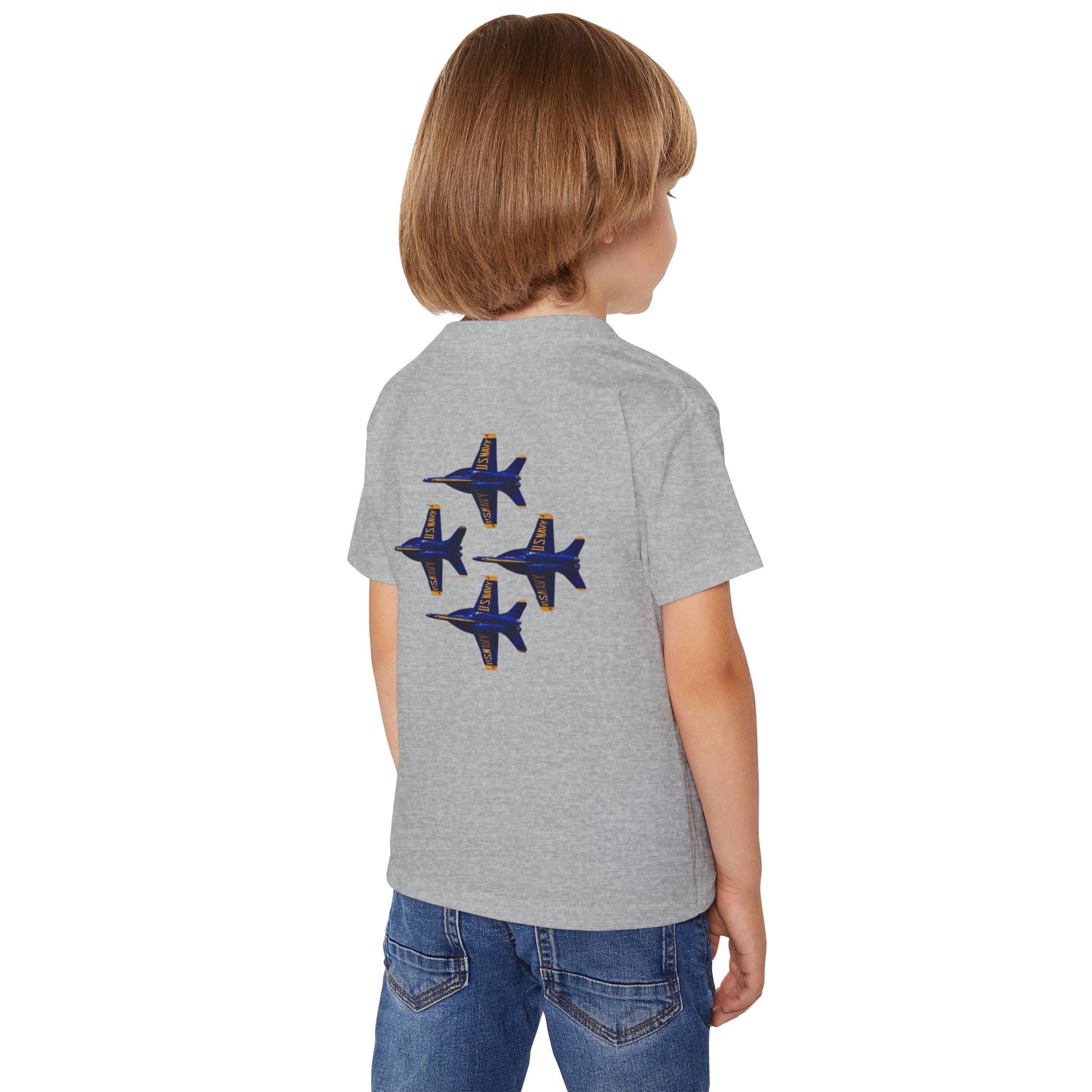 Kids Blue Angels T-Shirt | Youth Jet Formation Tee | US Navy Air Show Shirt | Pensacola FL Design