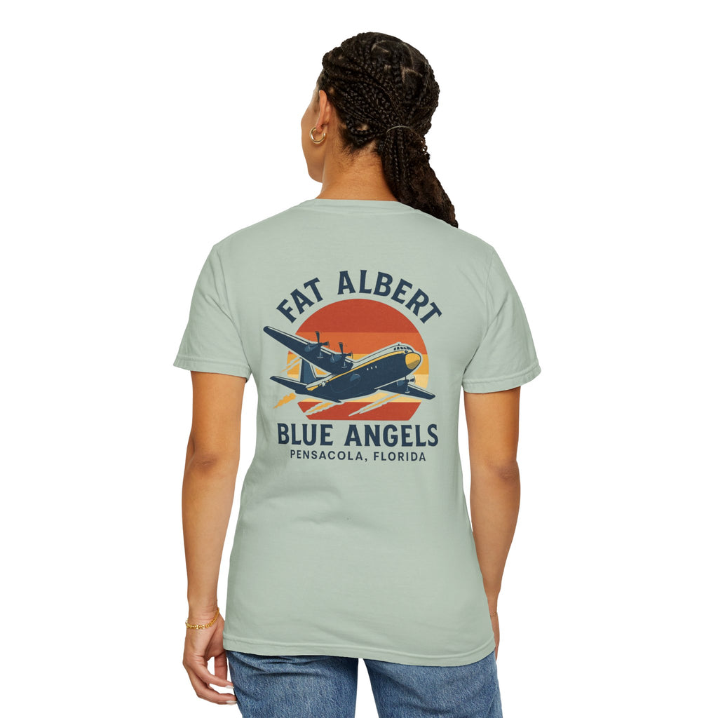 Fat Albert Blue Angels T-shirt, Vintage Airplane Tee, Aviation Gift, Unisex Graphic Tee, Aeronautics Apparel, Flight Enthusiast Shirt
