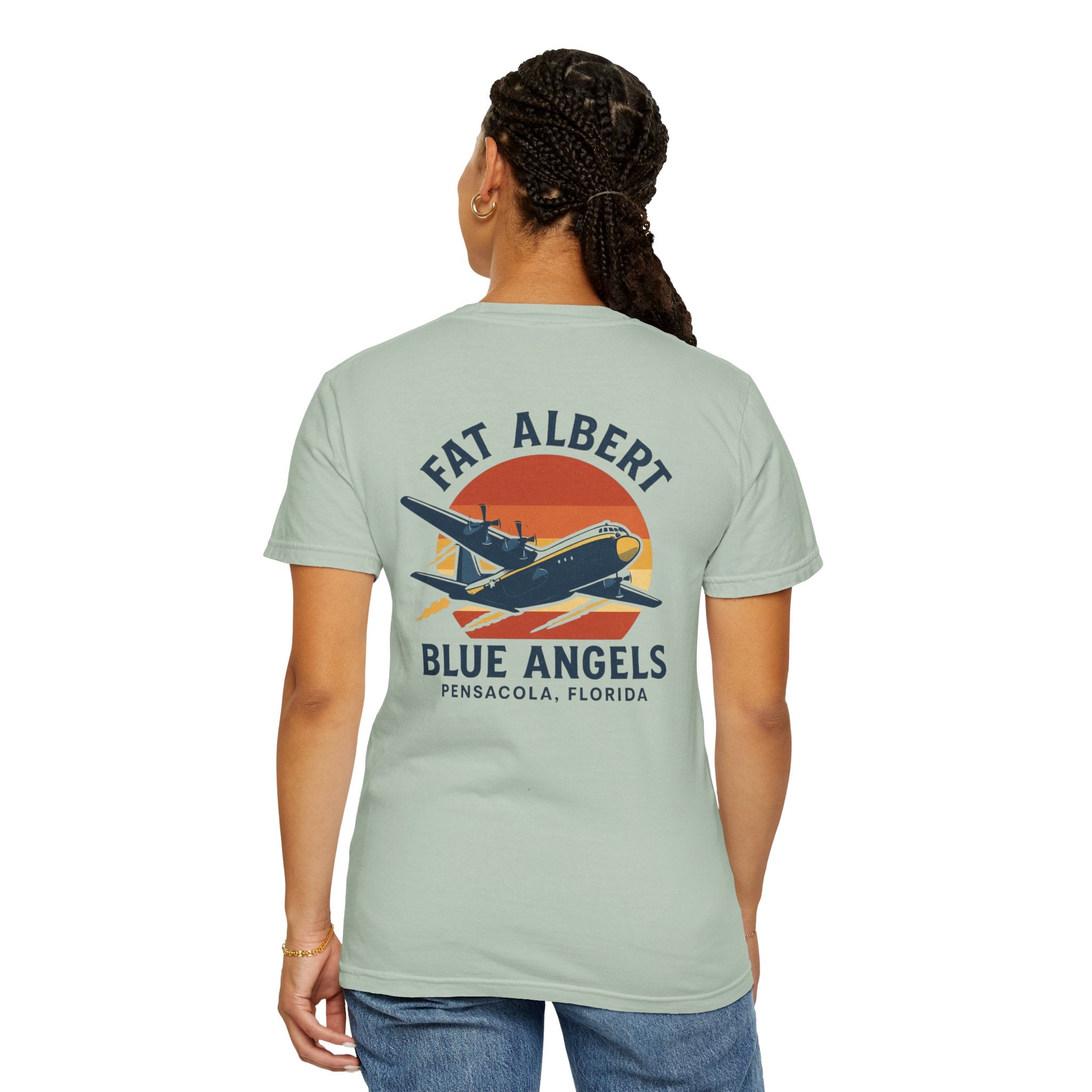 Fat Albert Blue Angels T-shirt, Vintage Airplane Tee, Aviation Gift, Unisex Graphic Tee, Aeronautics Apparel, Flight Enthusiast Shirt