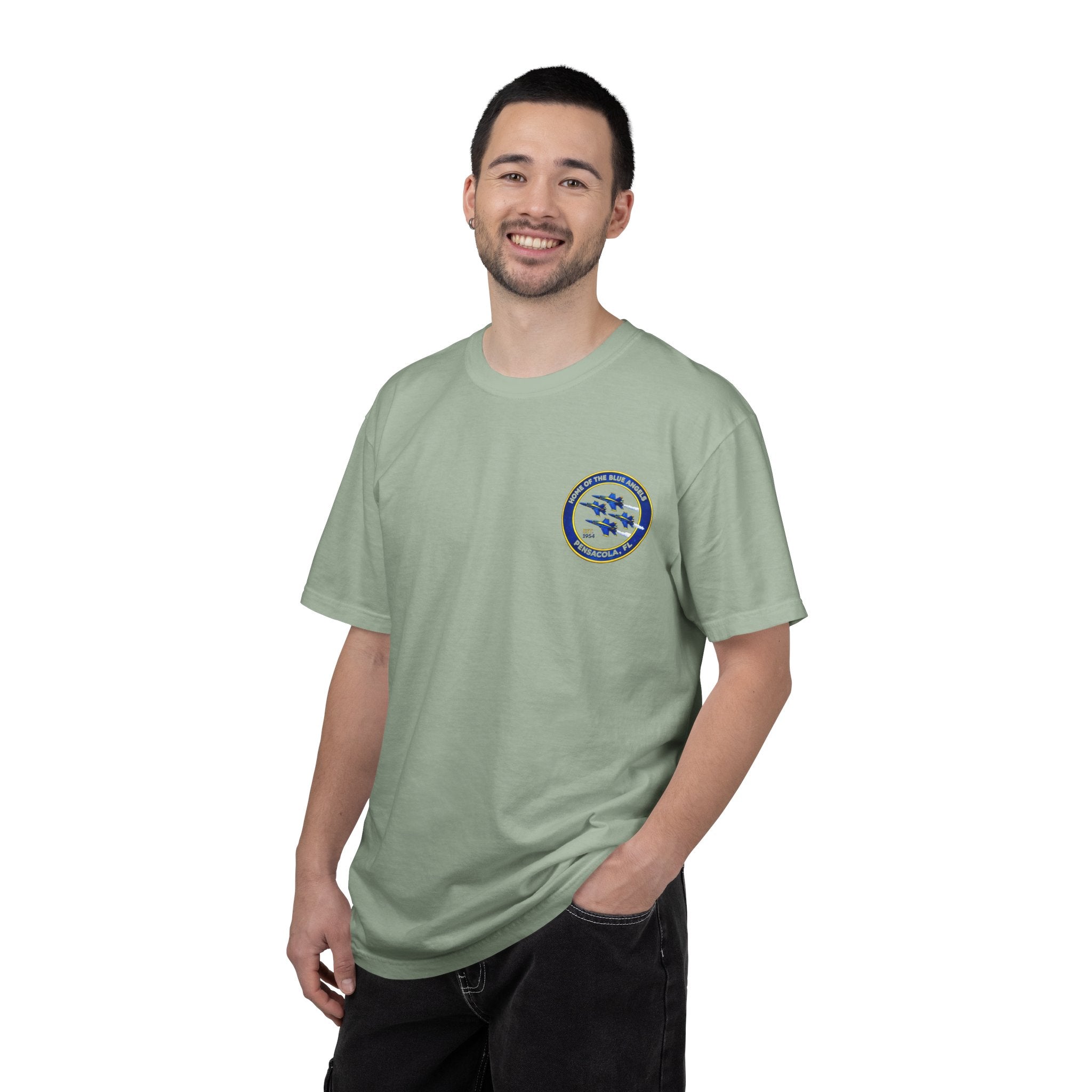 Pensacola Beach Blue Angels Navy Aviation T-Shirt — Florida Air Show Graphic Tee