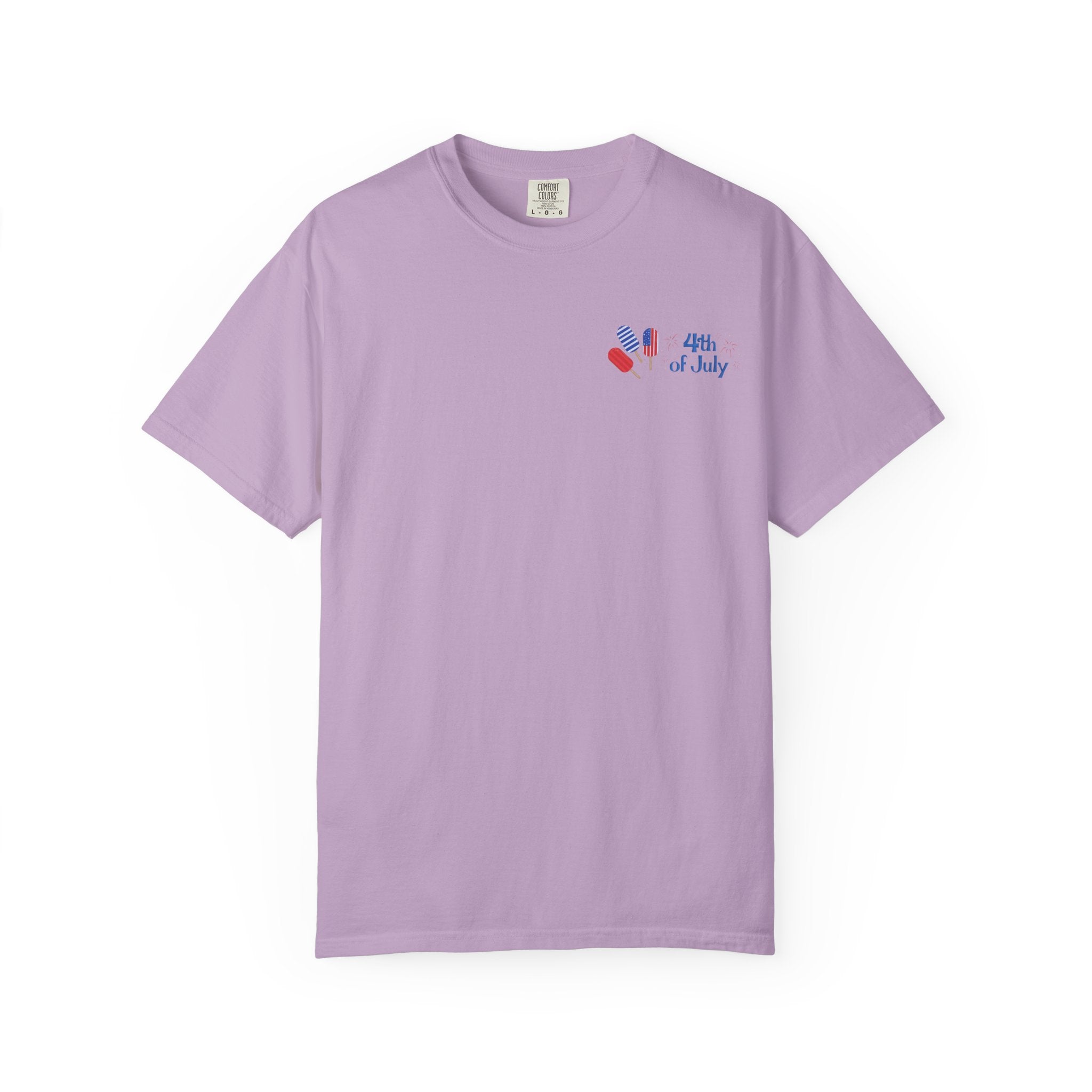 Patriotic Floral 4th of July T-Shirt