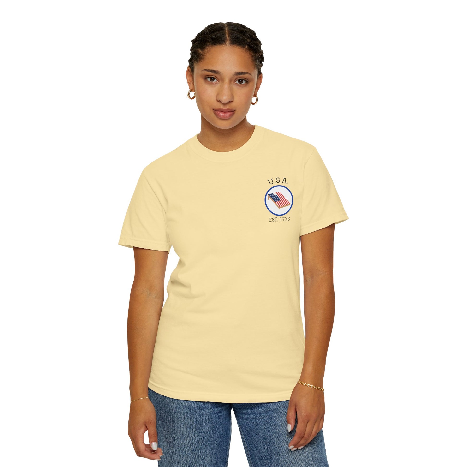 Stars, Stripes & Cornhole T-Shirt