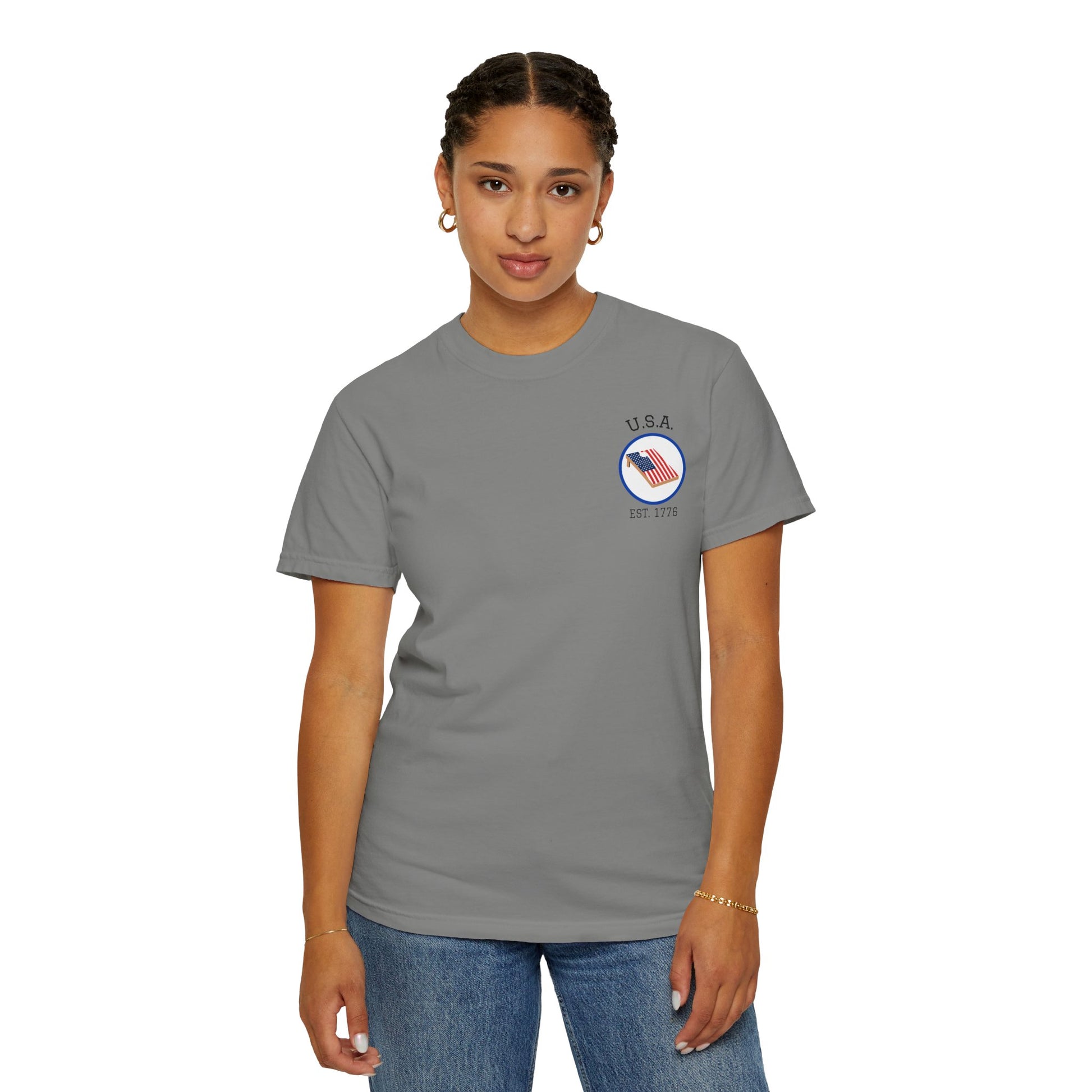Stars, Stripes & Cornhole T-Shirt