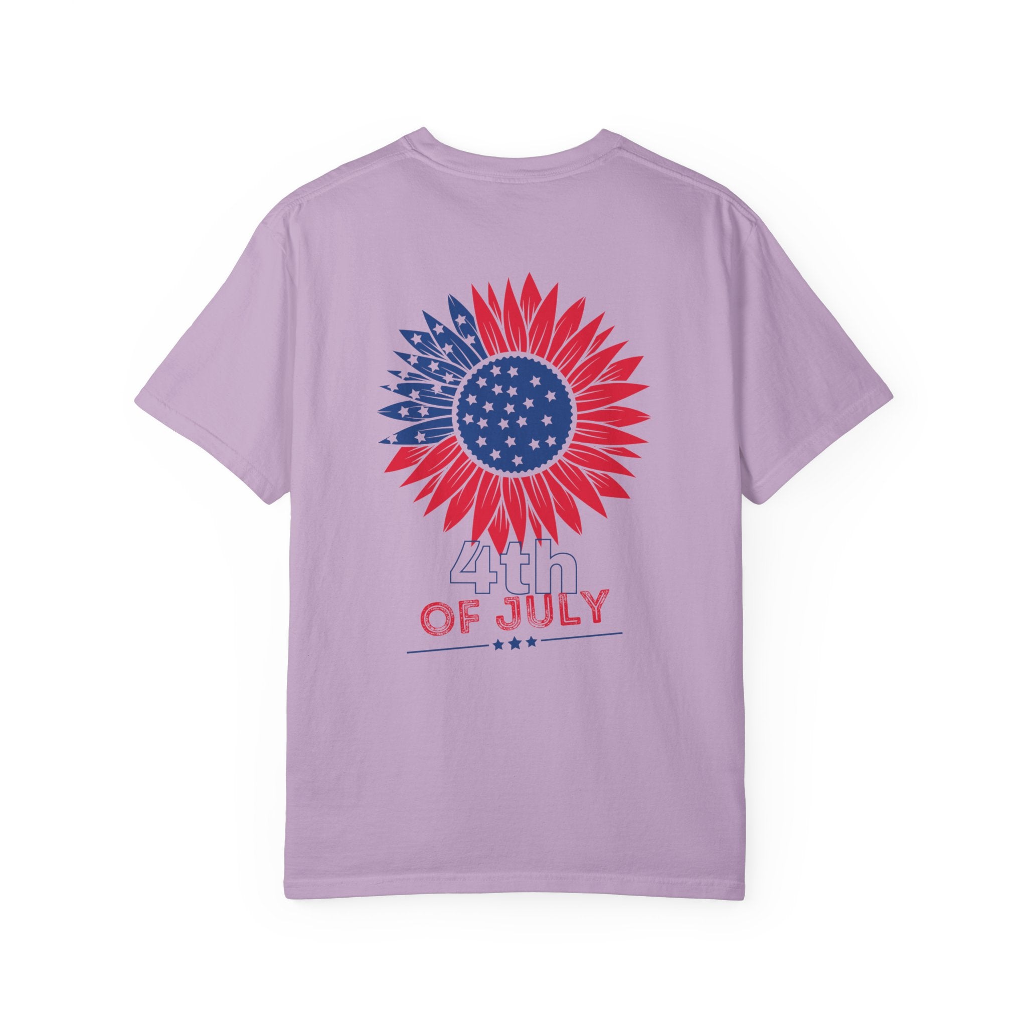 Patriotic Floral 4th of July T-Shirt