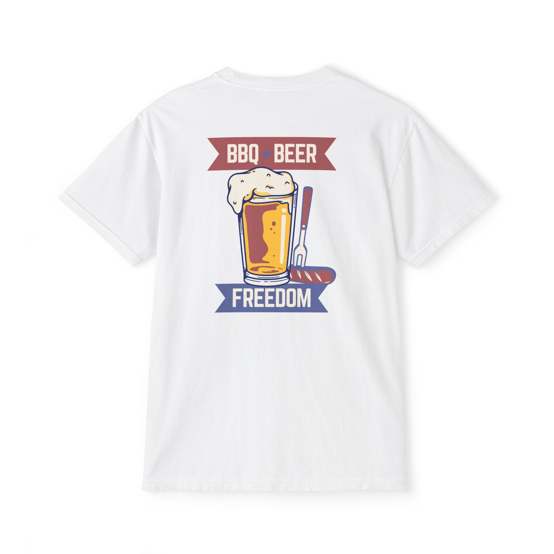 Barbecue and Beers Pocket T-Shirt
