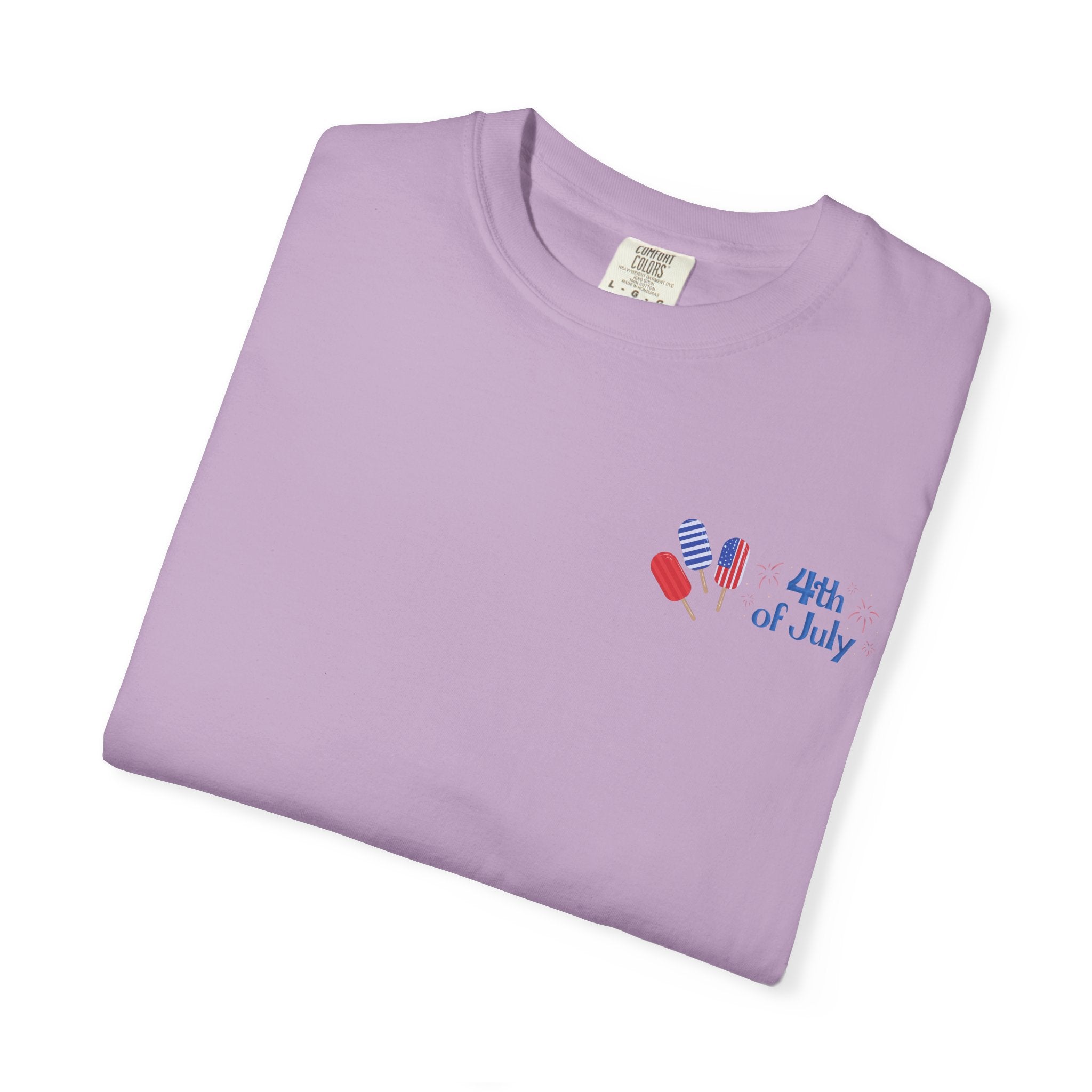 Patriotic Floral 4th of July T-Shirt