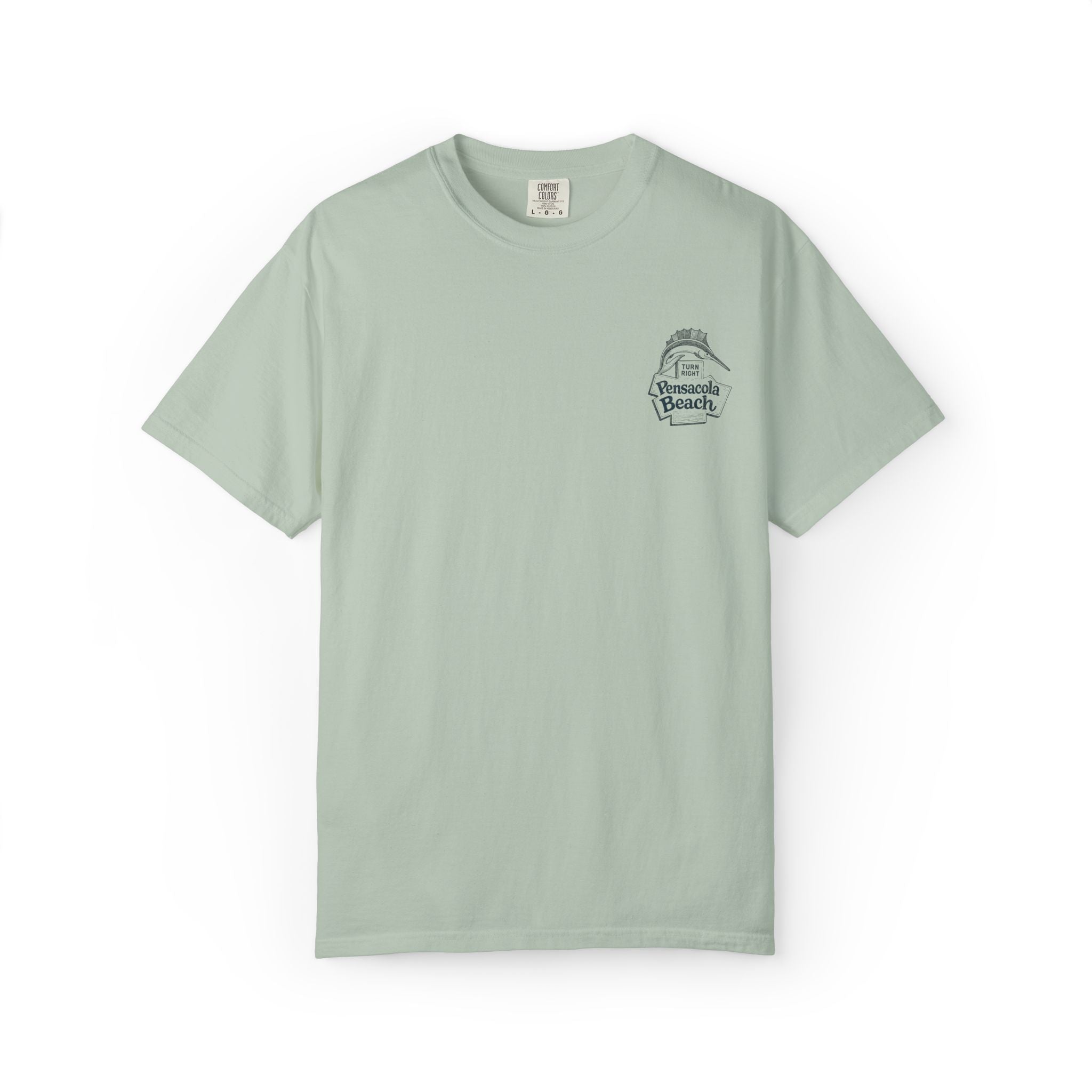 Vintage Pensacola Beach Sign T-Shirt - Scenic Drive - Gulf of America Coastal Tee