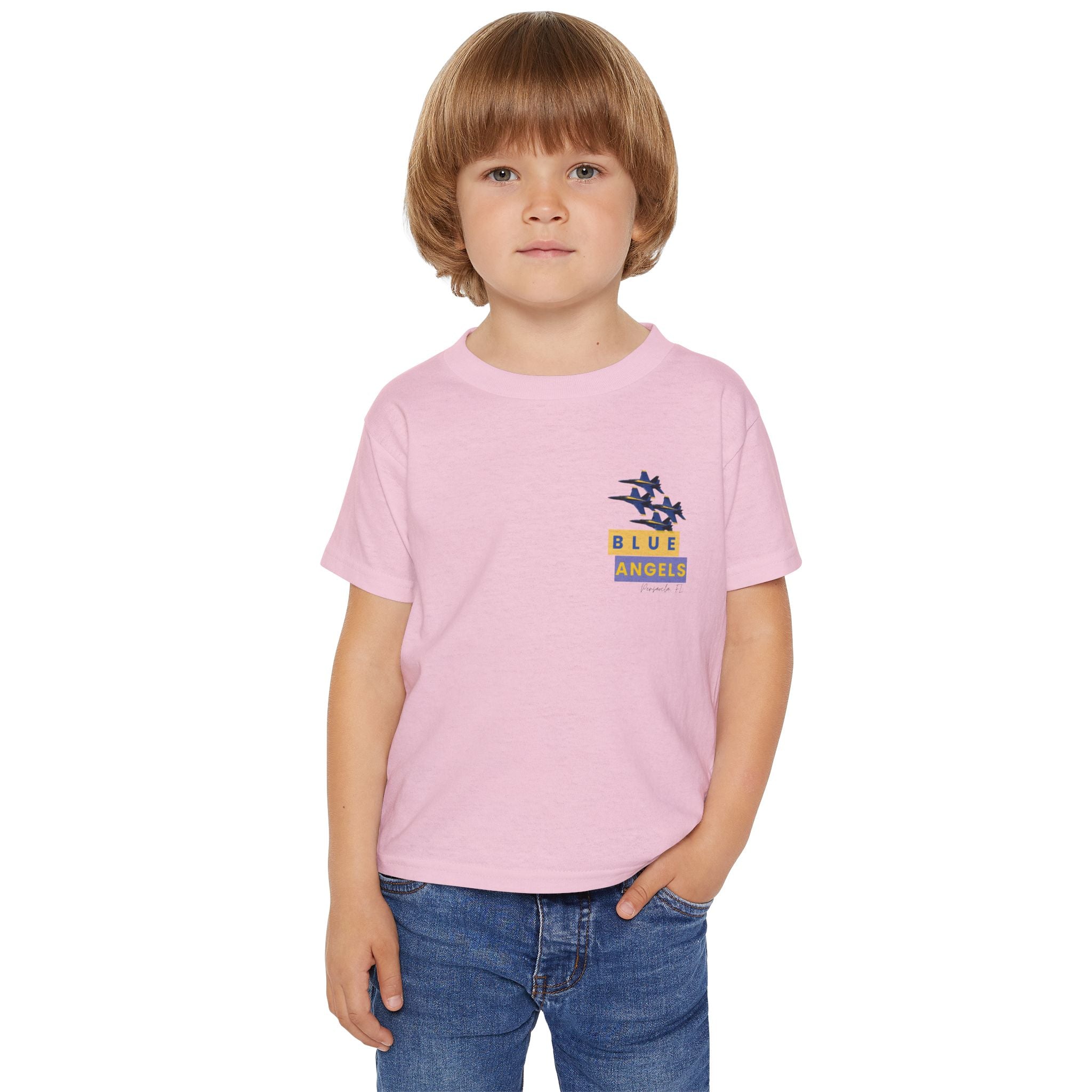 Kids Blue Angels T-Shirt | Youth Jet Formation Tee | US Navy Air Show Shirt | Pensacola FL Design
