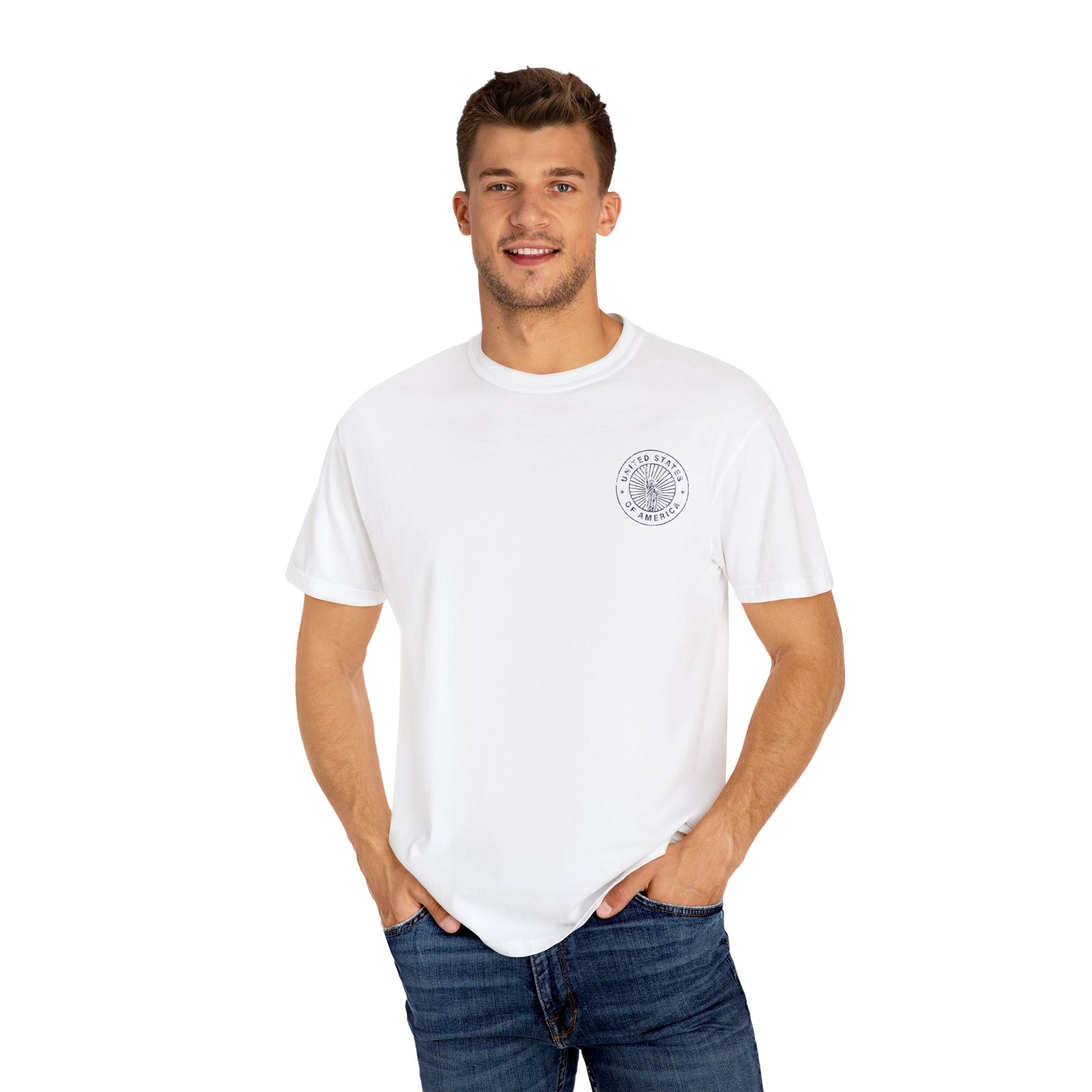 Patriotic USA Vintage Style T-Shirt