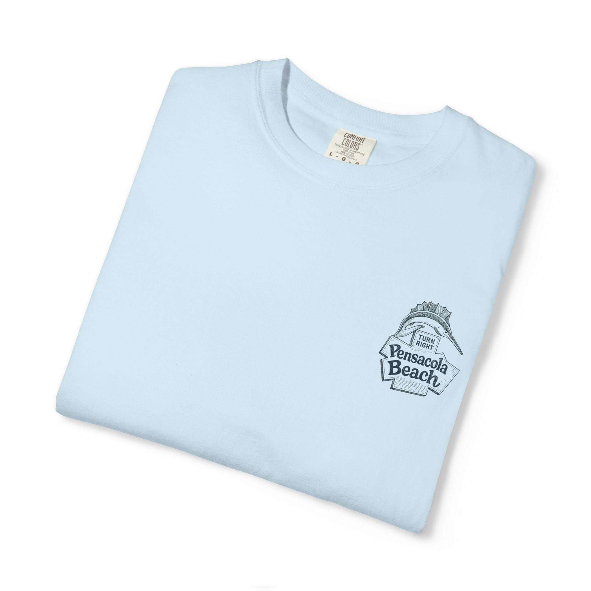 Vintage Pensacola Beach Sign T-Shirt - Scenic Drive - Gulf of America Coastal Tee