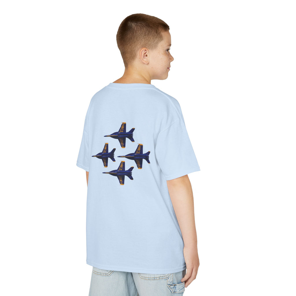 Kids Blue Angels Diamond Formation Tee — Pensacola Airshow Shirt