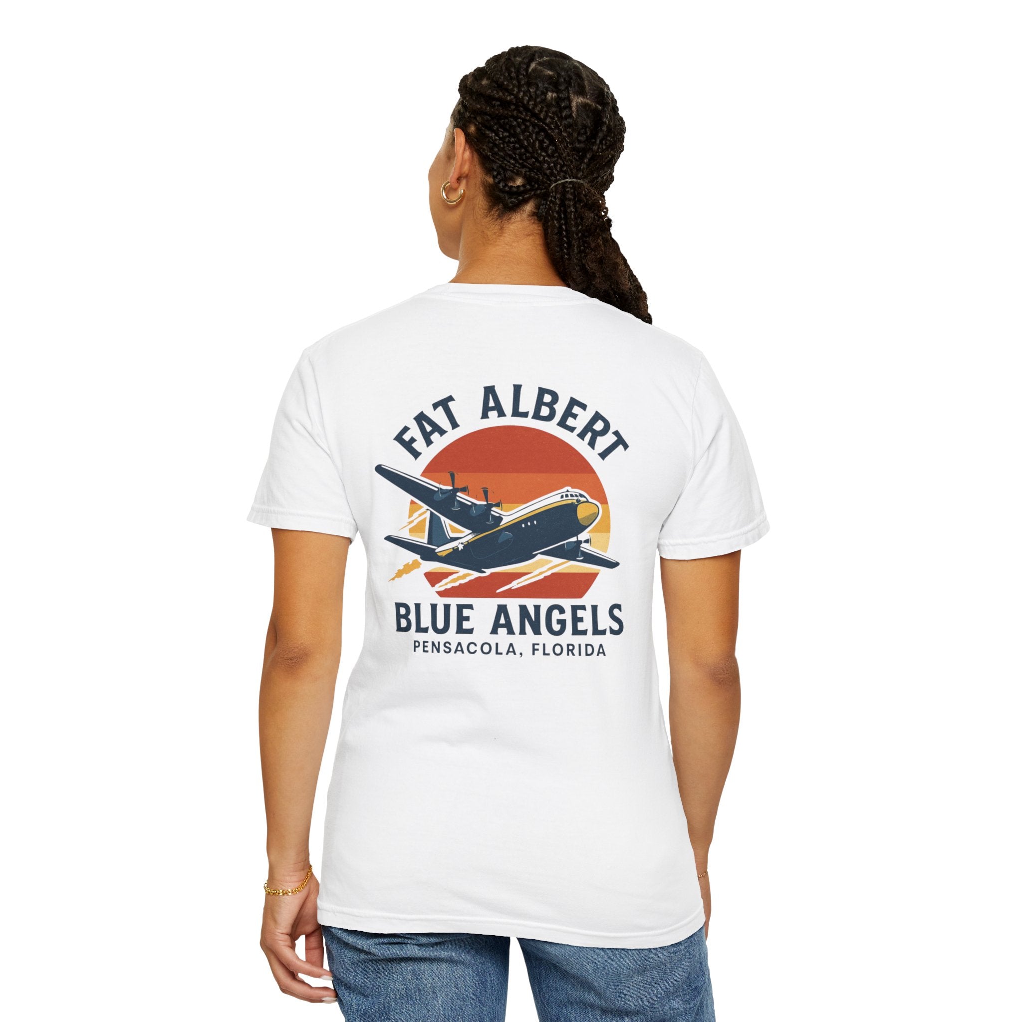 Fat Albert Blue Angels T-shirt, Vintage Airplane Tee, Aviation Gift, Unisex Graphic Tee, Aeronautics Apparel, Flight Enthusiast Shirt
