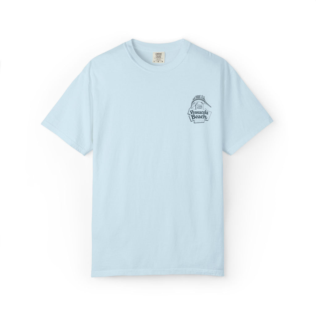 Vintage Pensacola Beach Sign T-Shirt - Scenic Drive - Gulf of America Coastal Tee