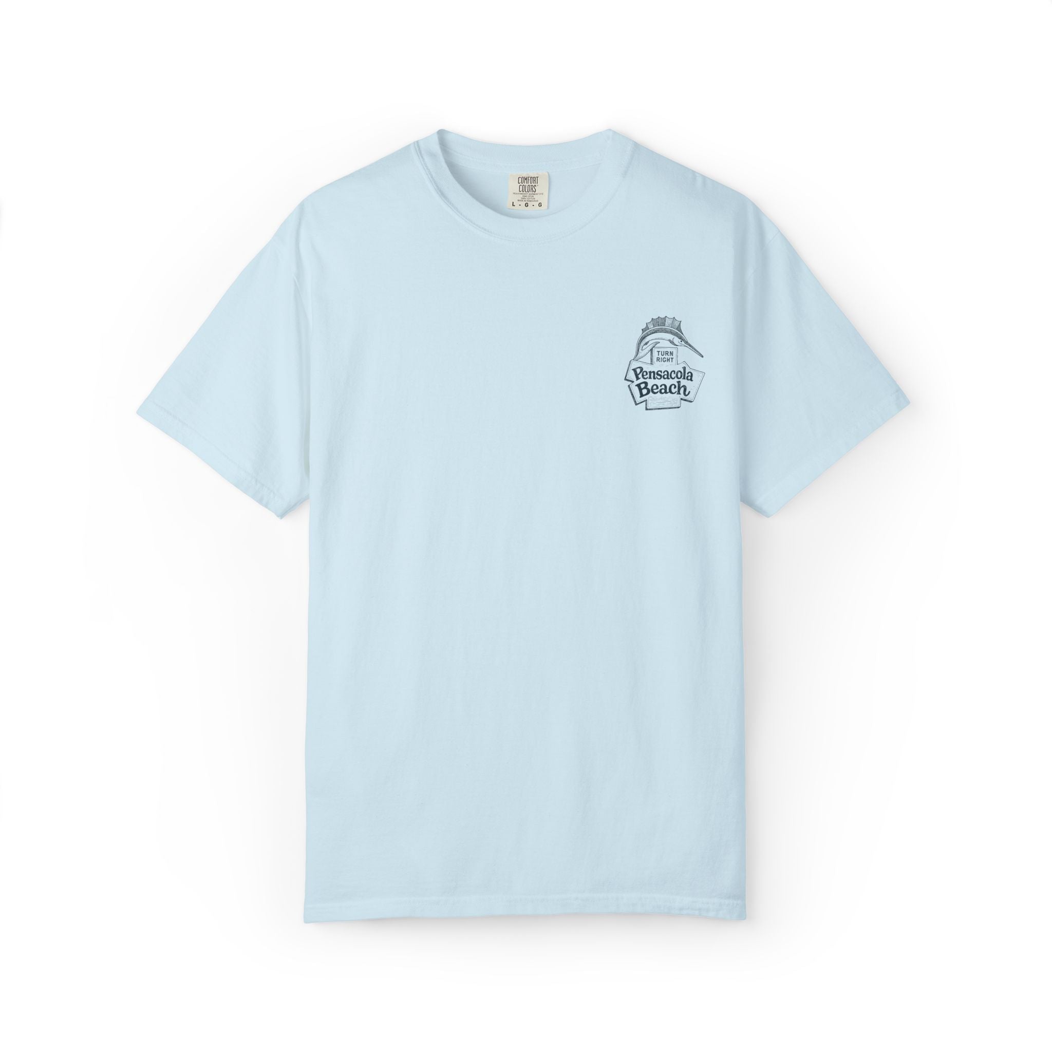 Vintage Pensacola Beach Sign T-Shirt - Scenic Drive - Gulf of America Coastal Tee