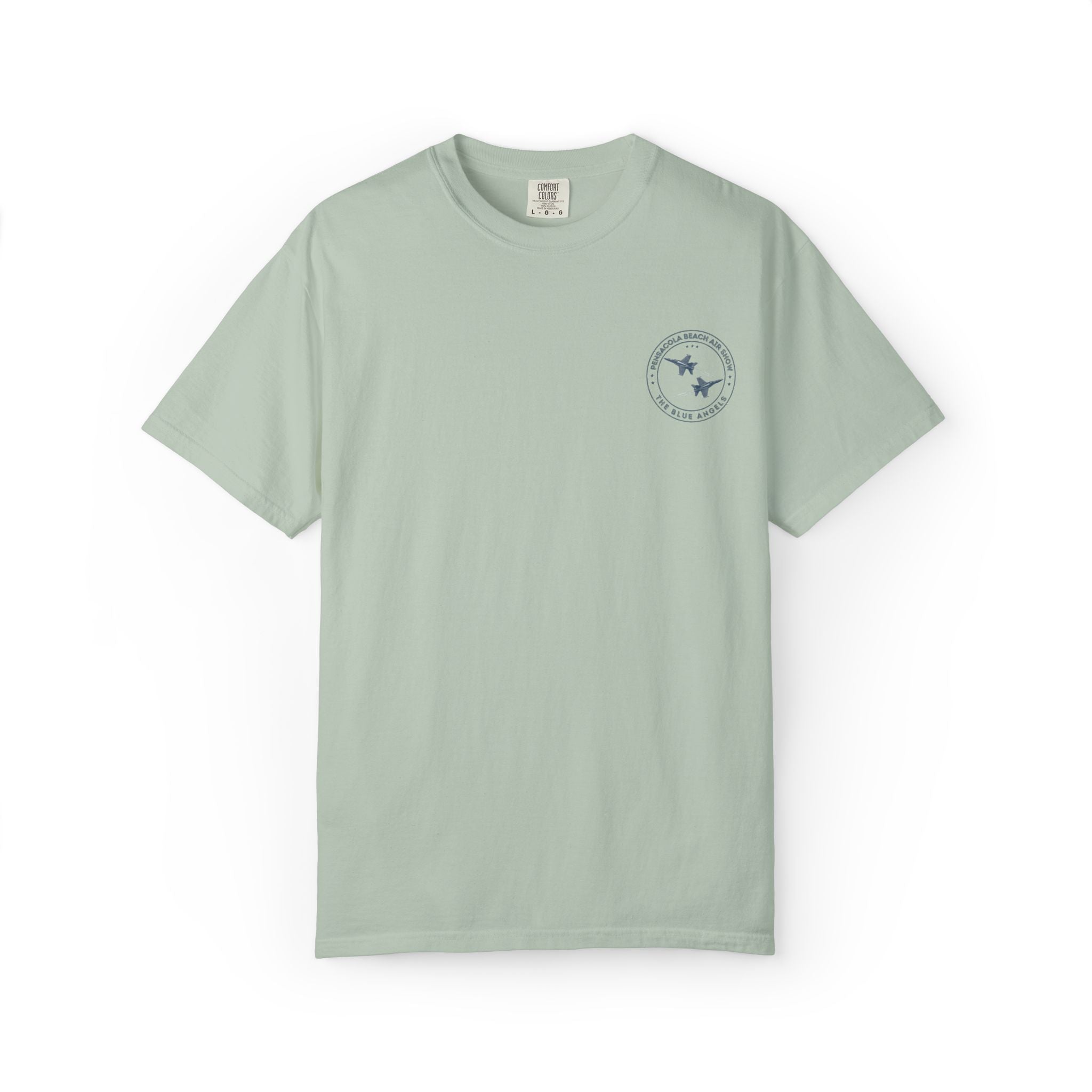 Blue Angels Pensacola Pier T-Shirt – Vintage Florida Beach Graphic Tee – Jet Flyover Coastal Design – Military Air Show Gift Shirt