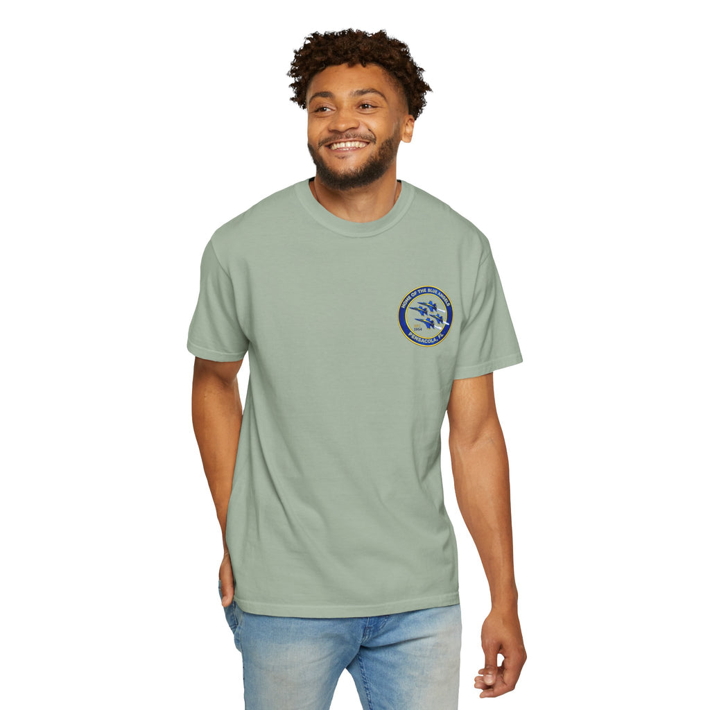 Pensacola Beach Blue Angels Navy Aviation T-Shirt — Florida Air Show Graphic Tee