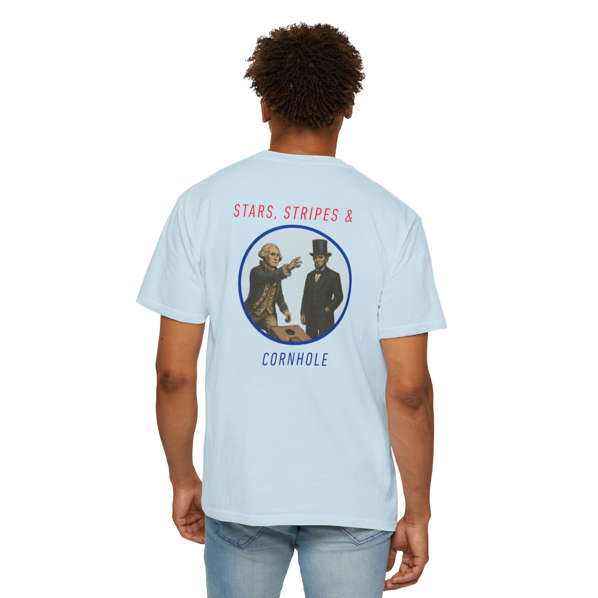 Stars, Stripes & Cornhole T-Shirt