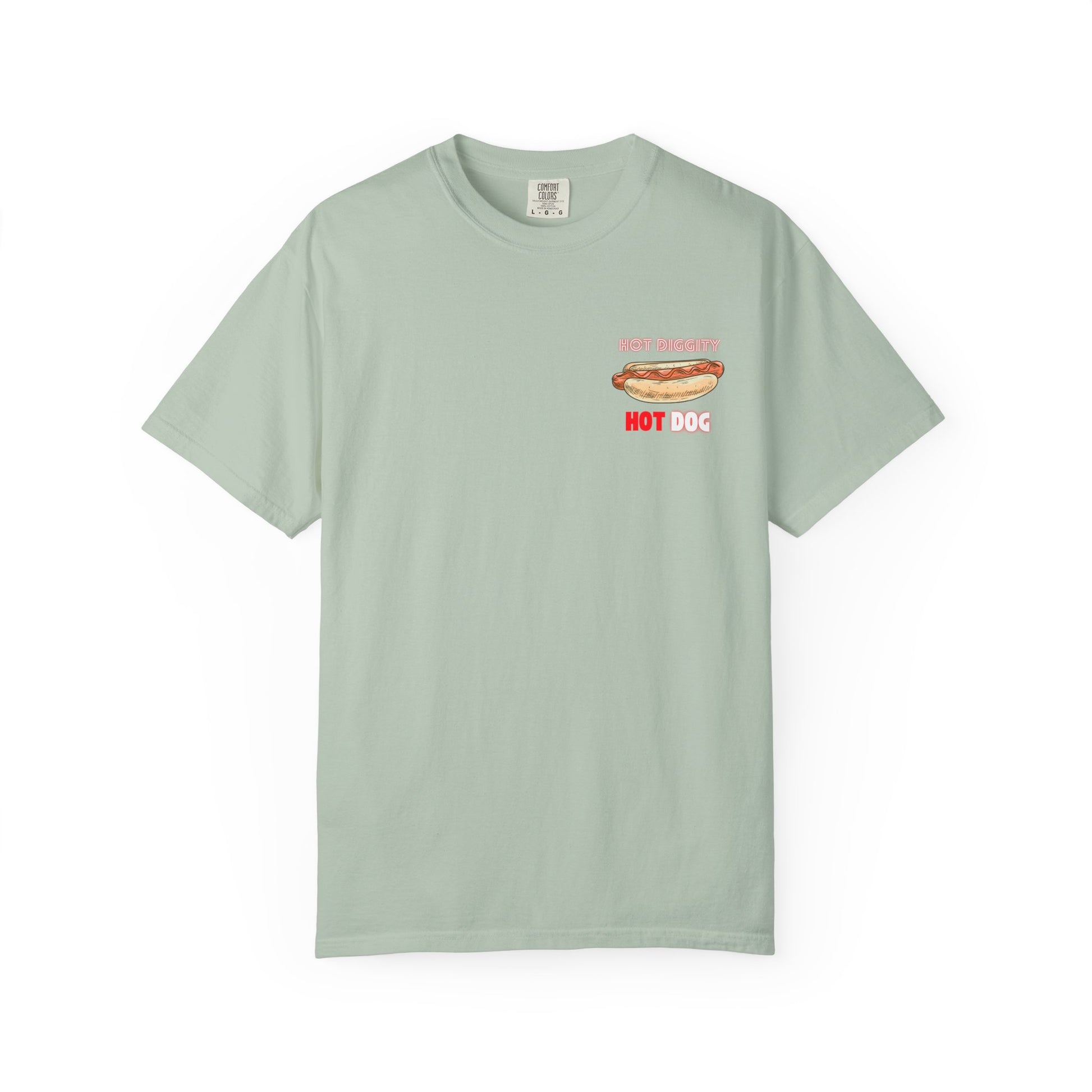 HOT DIGGITY HOT DOG T-SHIRT