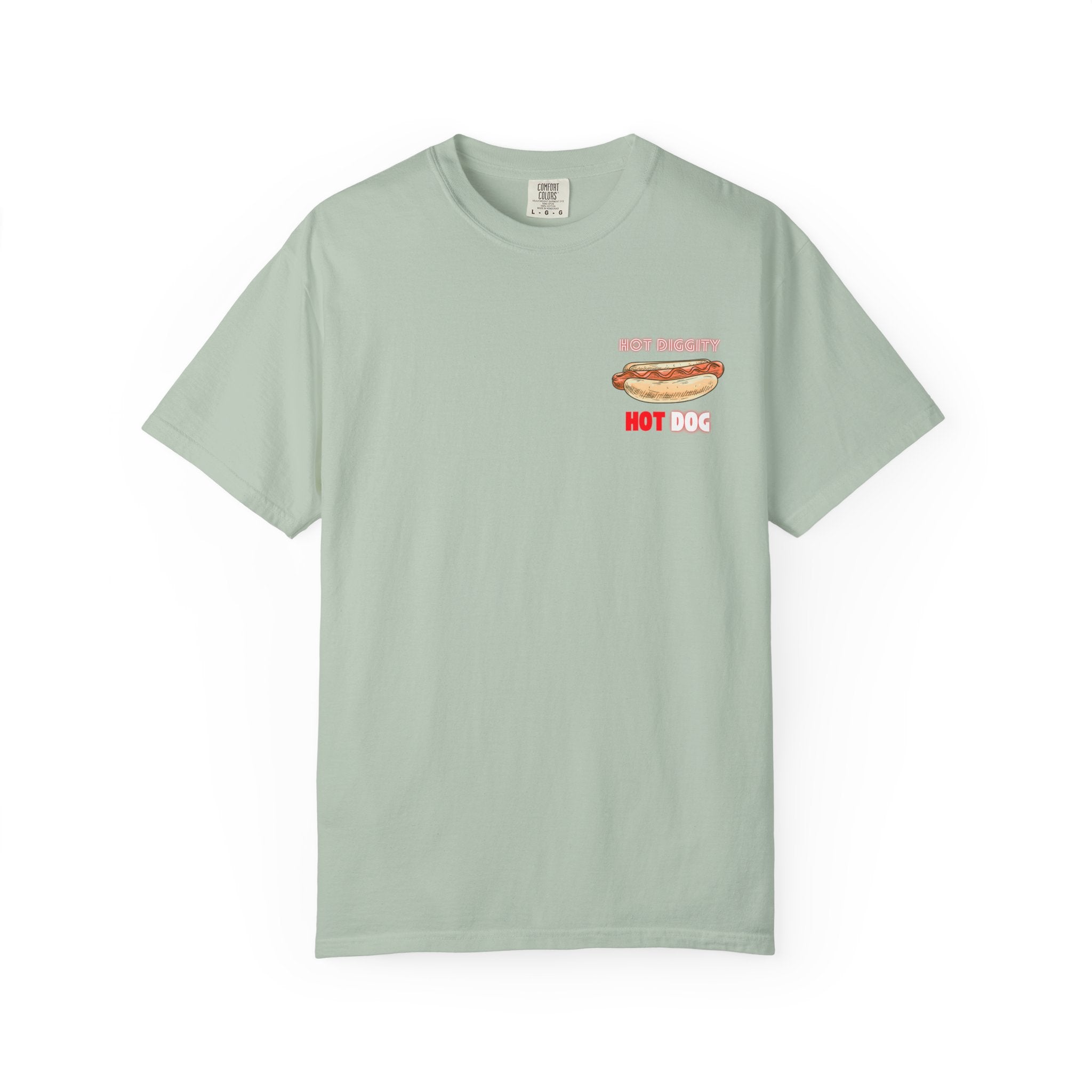 HOT DIGGITY HOT DOG T-SHIRT
