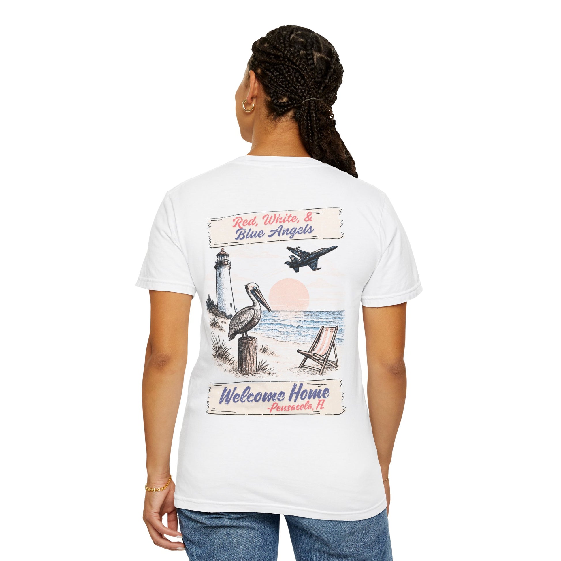 Blue Angels - Pensacola Homecoming Show T-shirt - Unisex