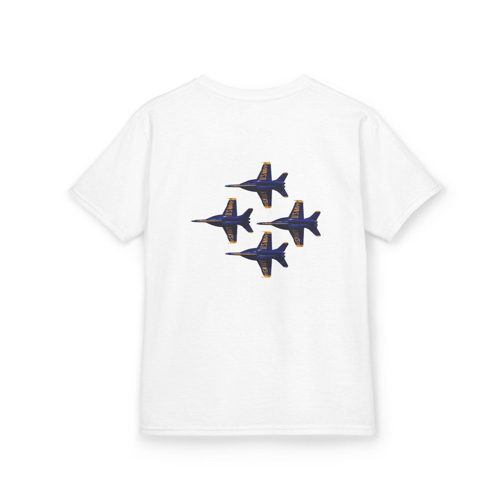 Kids Blue Angels Diamond Formation Tee — Pensacola Airshow Shirt