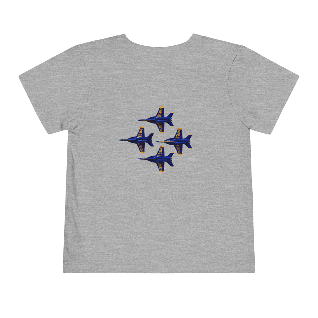 Blue Angels Diamond 4 Kids Shirt | Youth Jet Fighter Tee | Pensacola Florida Navy Air Show T-Shirt
