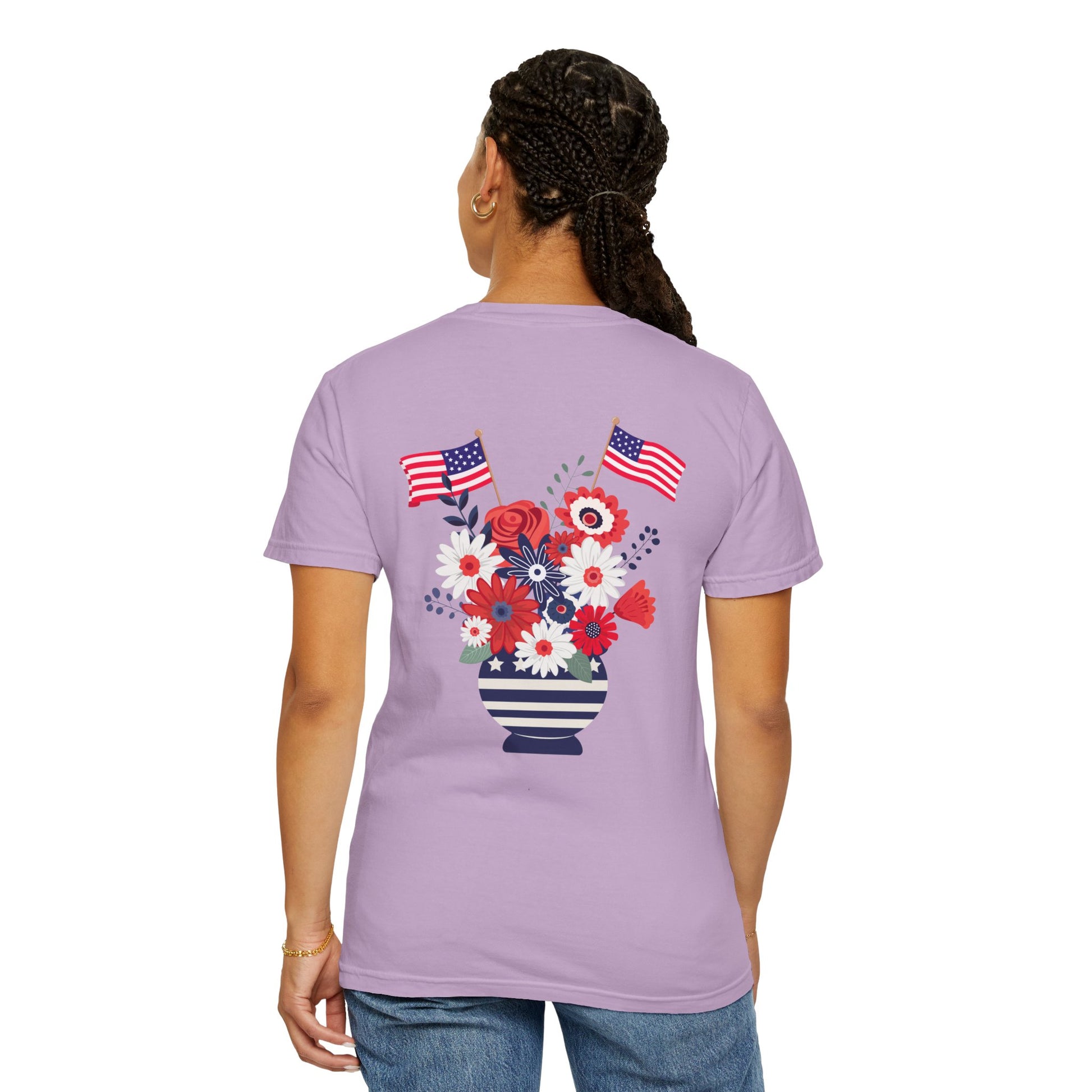 Floral Balloons USA T-shirt