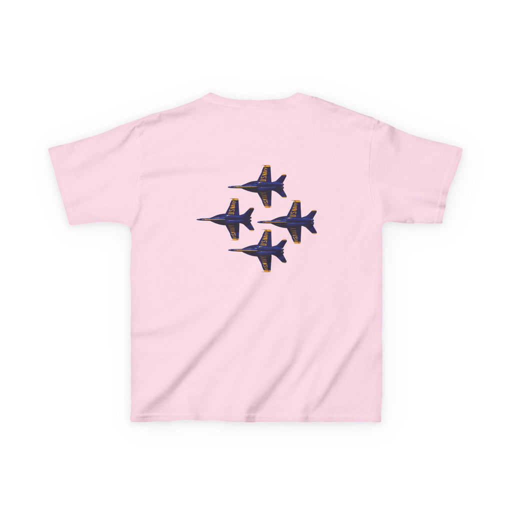 Kids Blue Angels Diamond Formation Tee — Pensacola Airshow Shirt
