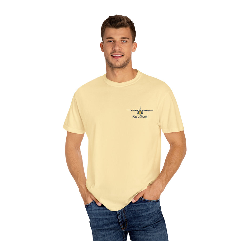 Fat Albert Blue Angels T-shirt, Vintage Airplane Tee, Aviation Gift, Unisex Graphic Tee, Aeronautics Apparel, Flight Enthusiast Shirt