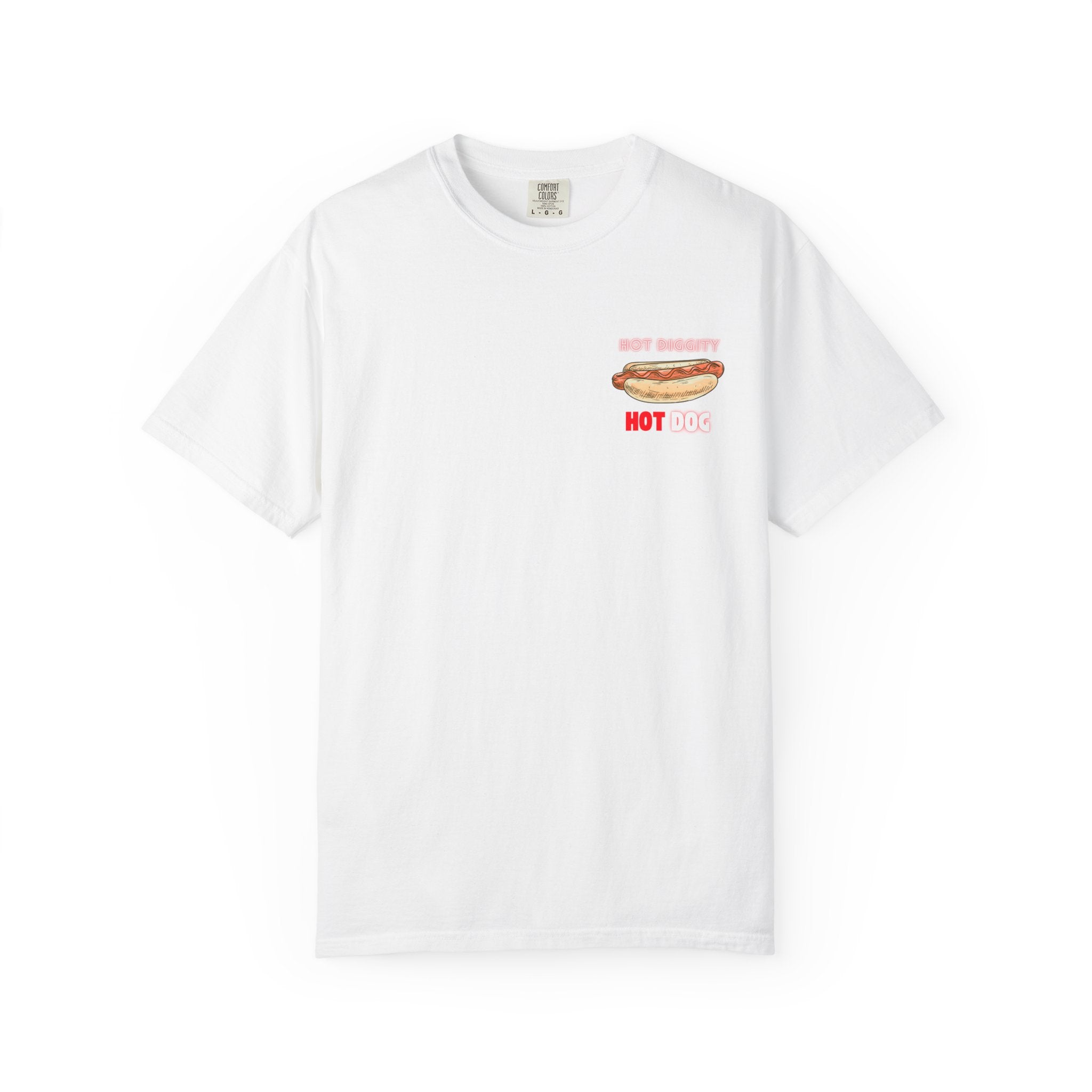 HOT DIGGITY HOT DOG T-SHIRT
