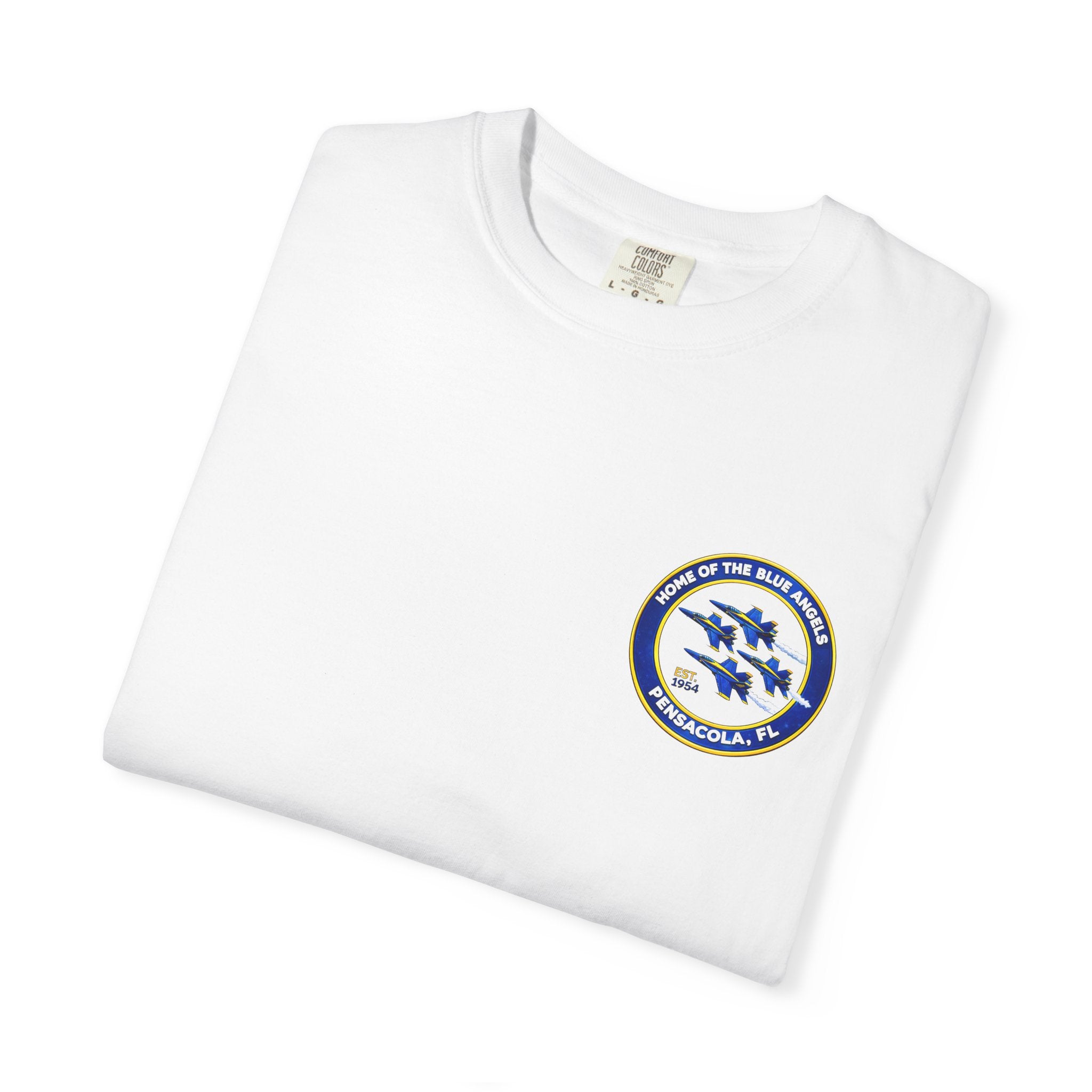 Pensacola Beach Blue Angels Navy Aviation T-Shirt — Florida Air Show Graphic Tee