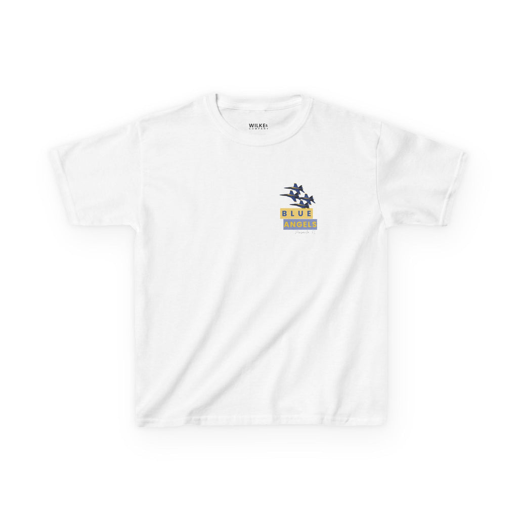 Kids Blue Angels Diamond Formation Tee — Pensacola Airshow Shirt