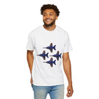 Unisex T-shirt Blue Angels Diamond 4 Front Logo - No Text